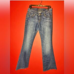 Tag+ bootcut low rise jeans made in USA